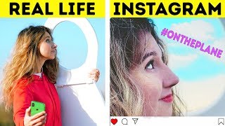 INSTAGRAM VS . REAL WORLD