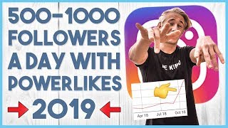 😏 DO POWERLIKES WORK IN 2019? – MY VERY OWN 500 FANS A DAY INSTAGRAM STRATEGY 😏