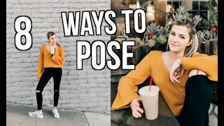 How you can Pose within Photos | 6 Quick Photo Stances for Instagram