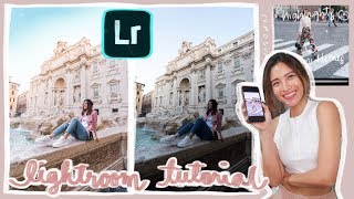 Lightroom Mobile Short training + By domain flipping Edit Instagram Photos! | Angel Yeo