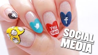 Social media marketing Nail Art work Design (Snapchat, Instagram, Facebook, Twitter, & Facebook)