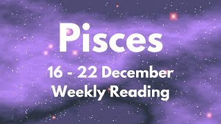 PISCES INCREDIBLE SUBJECT MATTER FROM YOUR INSTRUCTIONS! DECEMBER sixteenth – twenty second