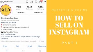 Ways to sell about Instagram | 5 Advertising Tips